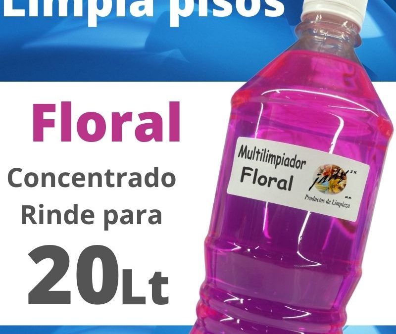 Limpia Pisos Floral