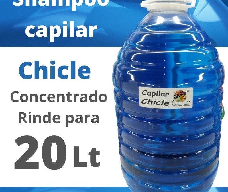 Shampoo capilar Chicle