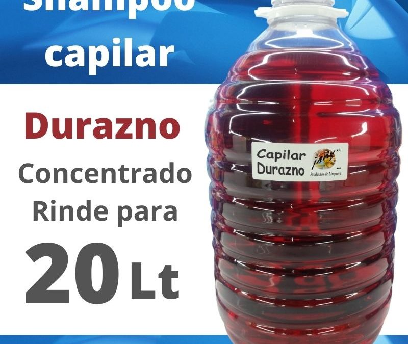 Champu para cabello Durazno