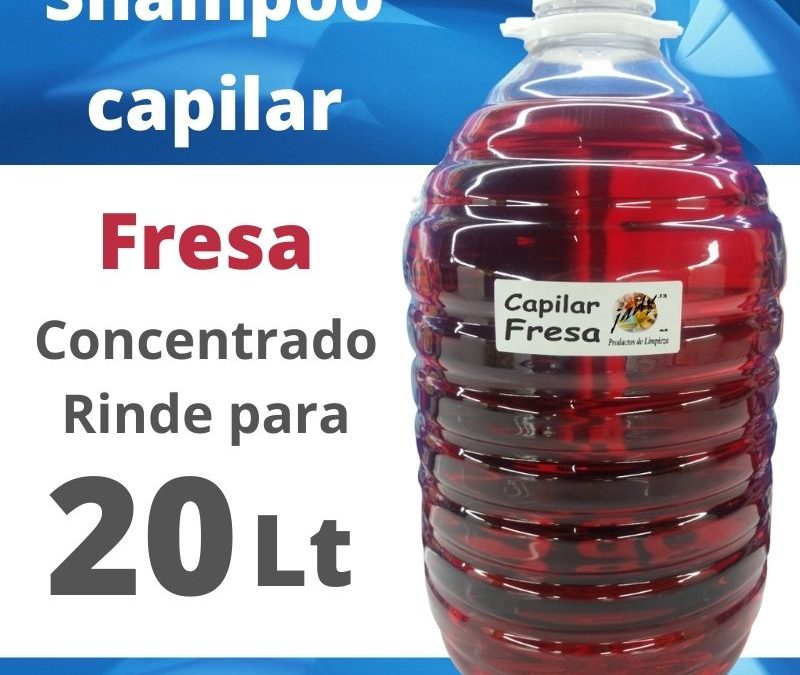 Shampoo capilar Fresa