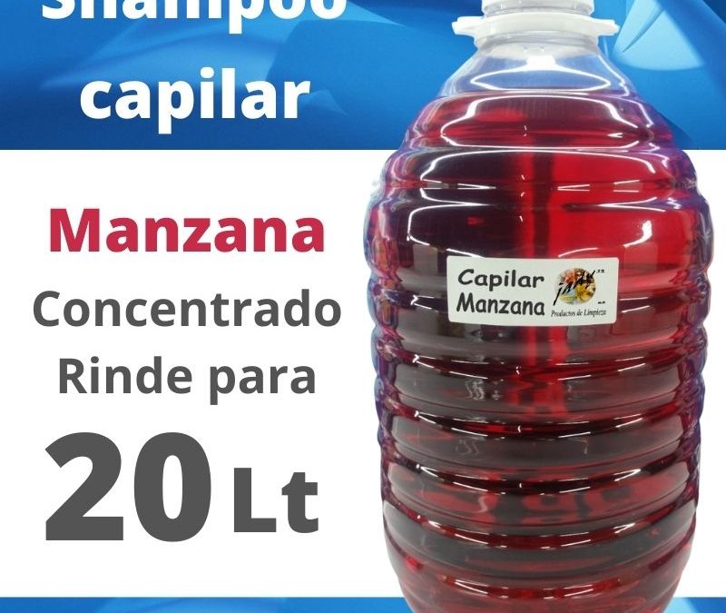 Champu para cabello Manzana