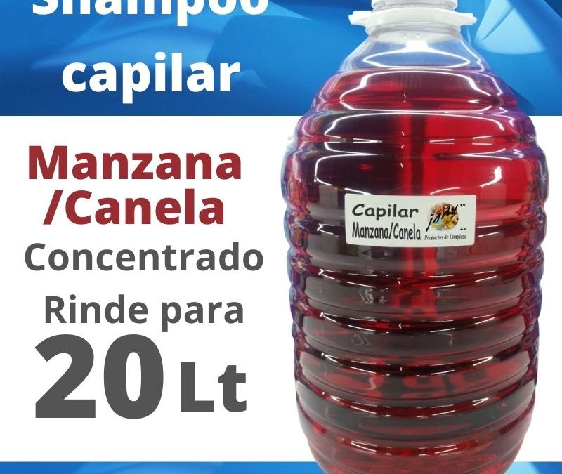 Champu para cabello Manzana Canela