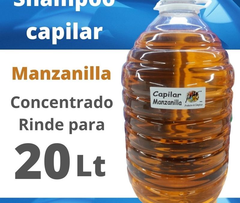 Champu para cabello Manzanilla