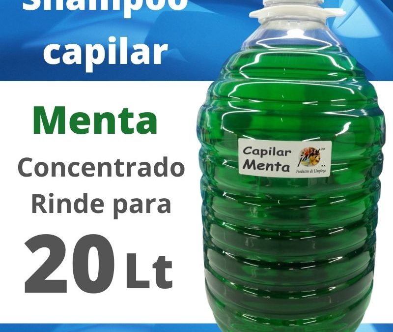 Champu para cabello Menta