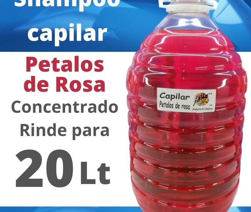 Shampoo capilar Petalos