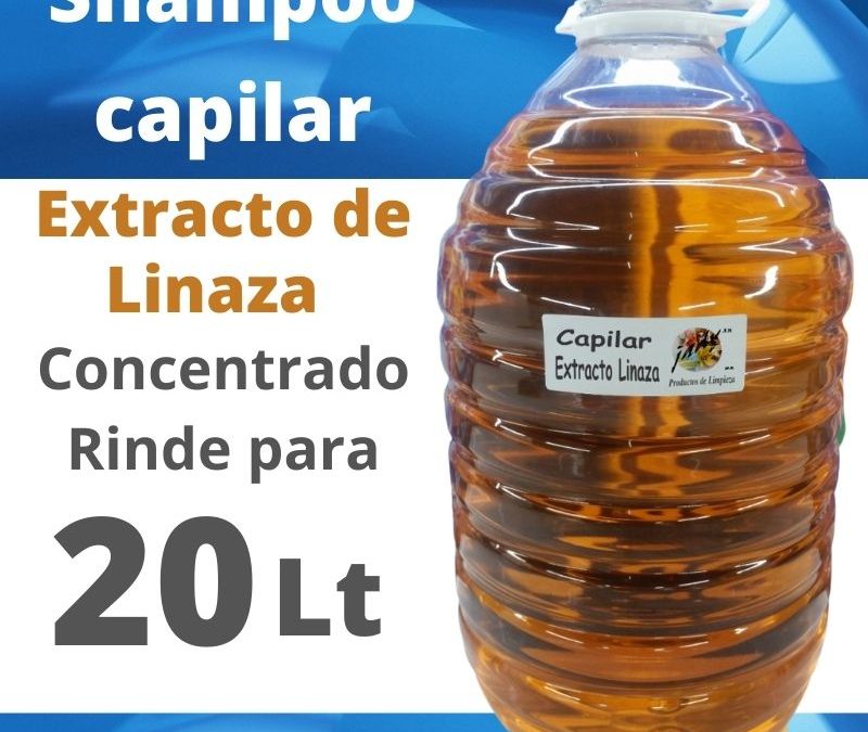 Champu para cabello tipo Extrato De Linaza