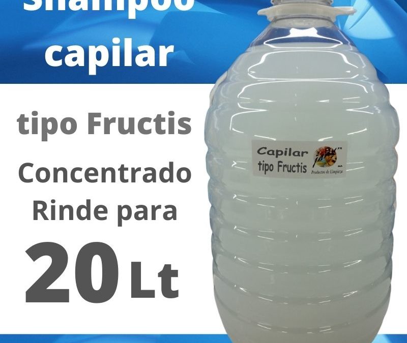 Champu para cabello tipo Fructhis