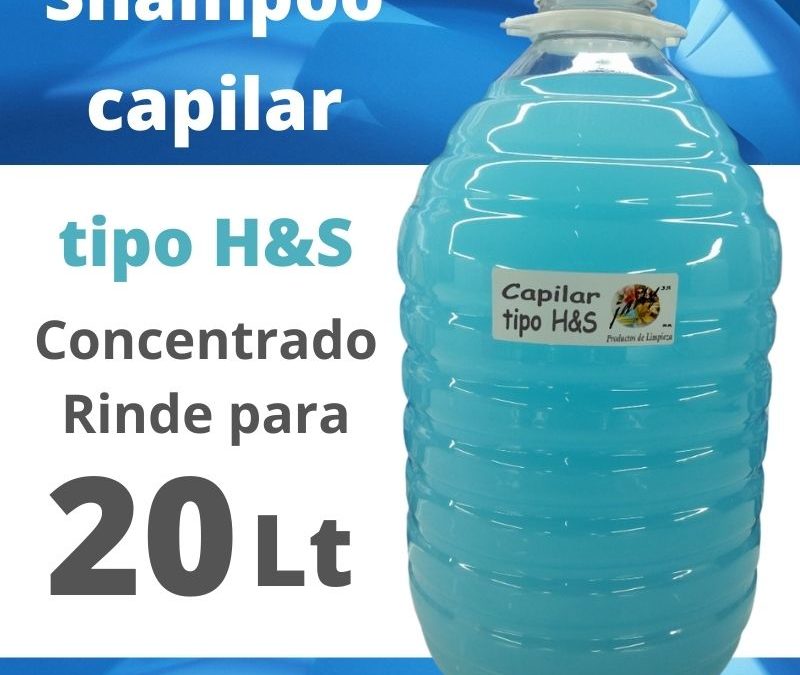 Shampoo capilar tipo Jed and Cholders