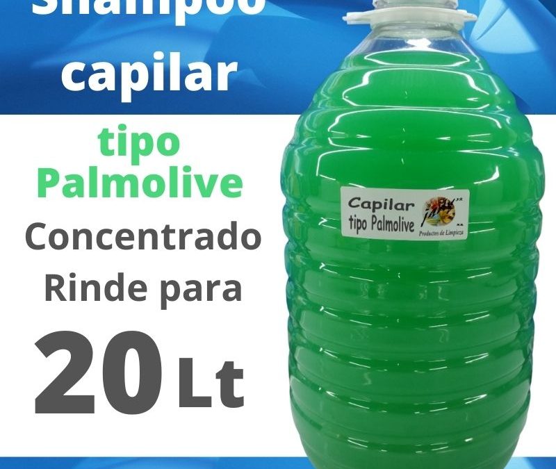 Shampoo capilar tipo Palbolibe