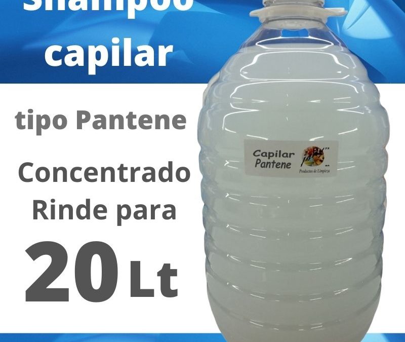 Shampoo capilar tipo Pamteme