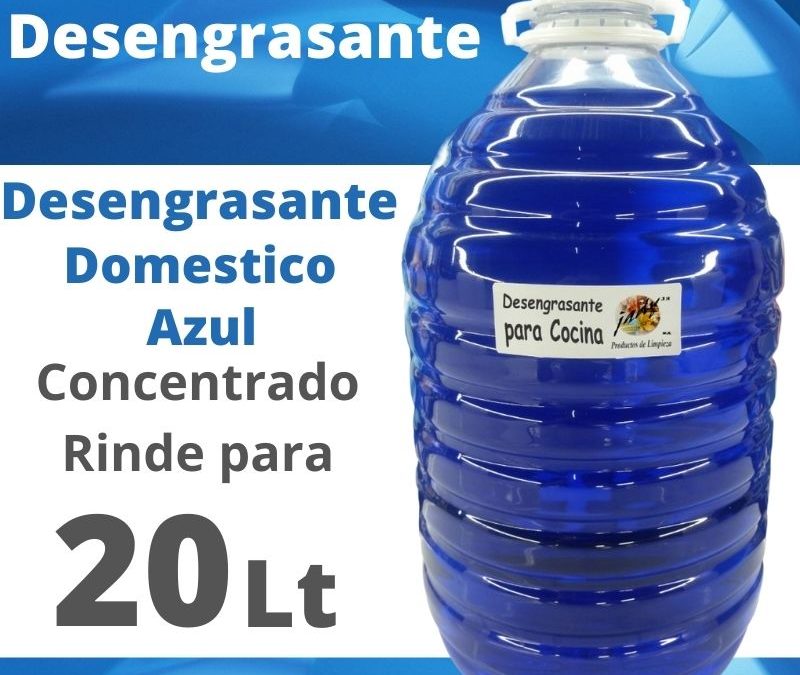 Desengrasante Domestico Azul