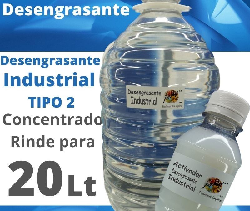 Desengrasante Industrial Tipo 2