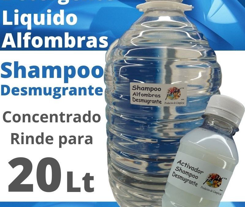 Detergente Liquido Shampoo Desmugrante