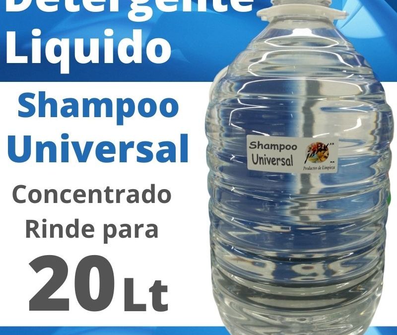 Detergente Liquido Shampoo Universal