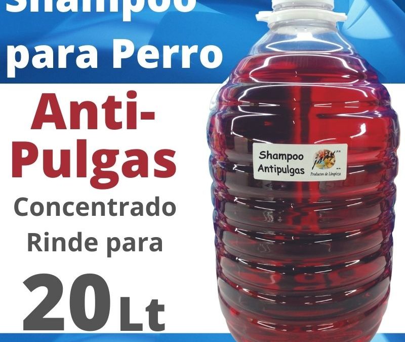 Shampoo Para Perros Antipulgas